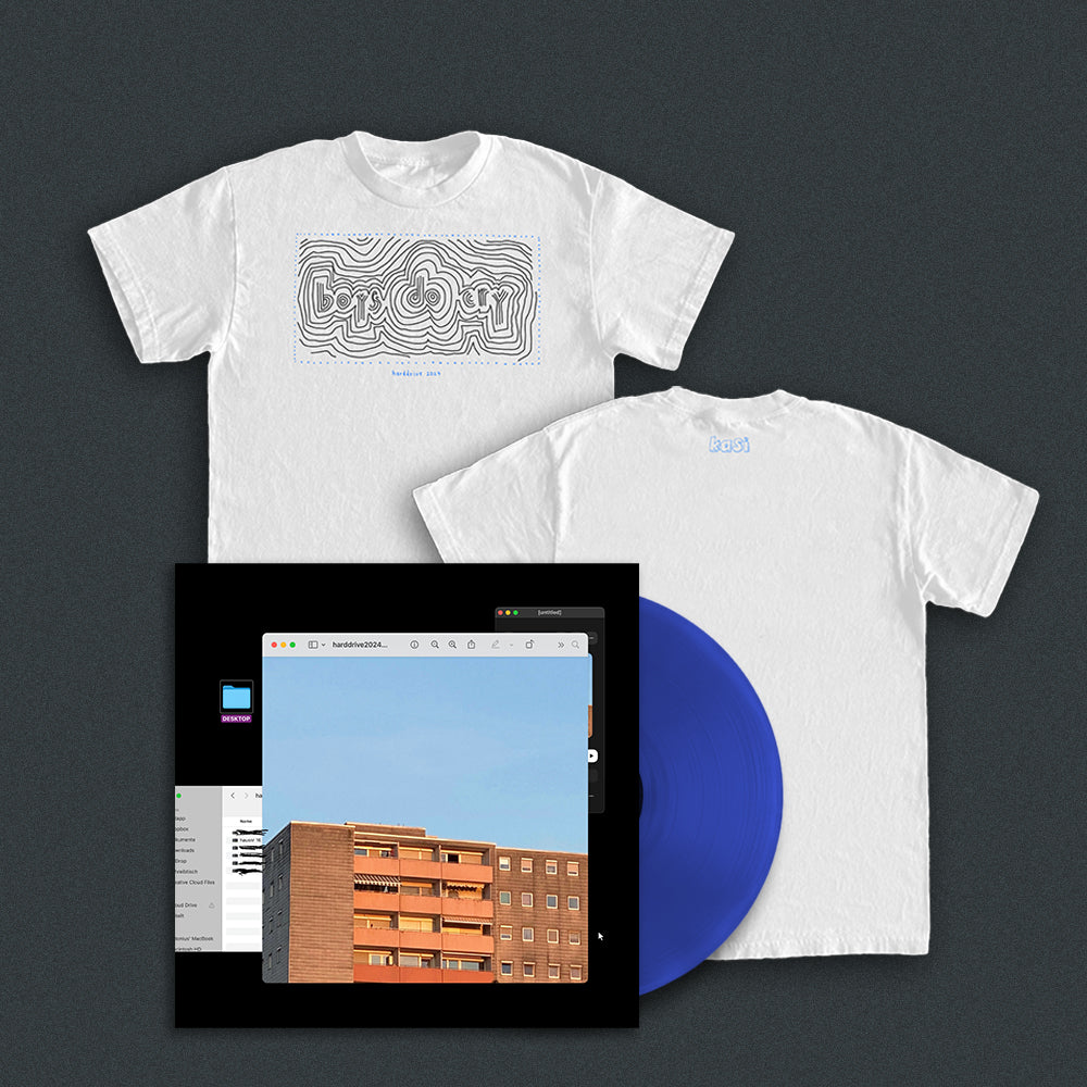 Kasi - harddrive2024 - Transparent blue Vinyl Shirt Bundle