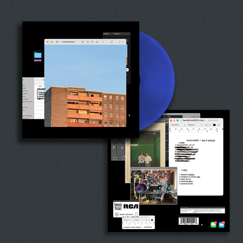 Kasi - harddrive2024 - Transparent blue Vinyl | Neutral-Image