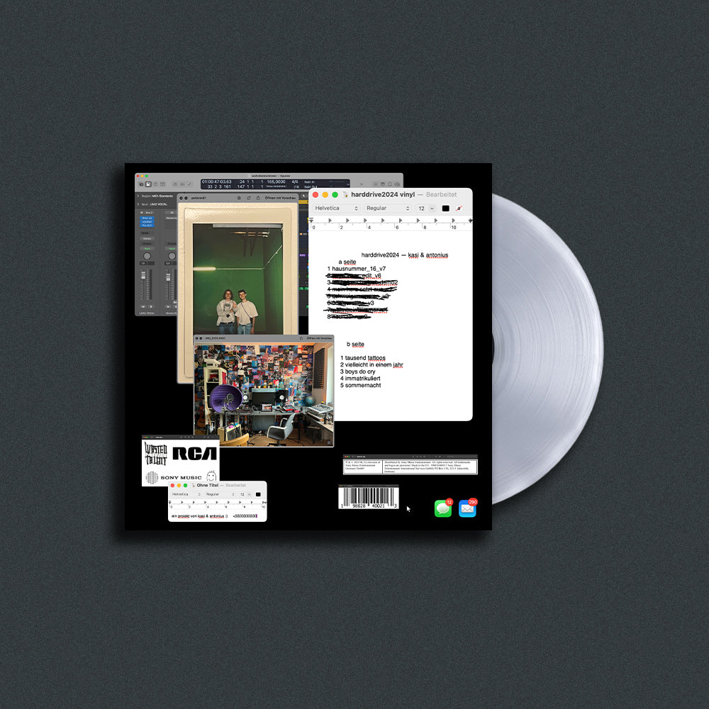 Kasi - harddrive2024 - Crystal Clear Vinyl | Neutral-Image