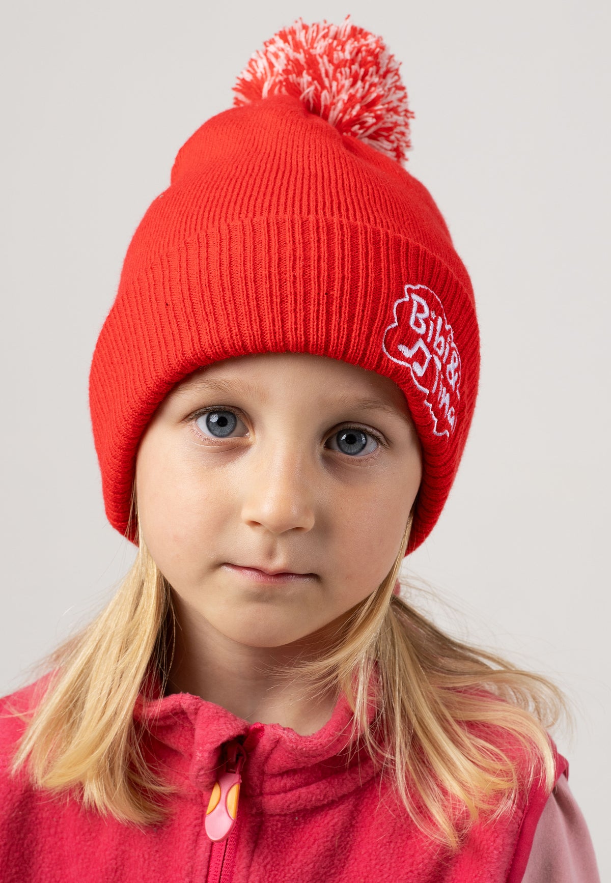 Bibi & Tina Logo 2024 Red Beanie