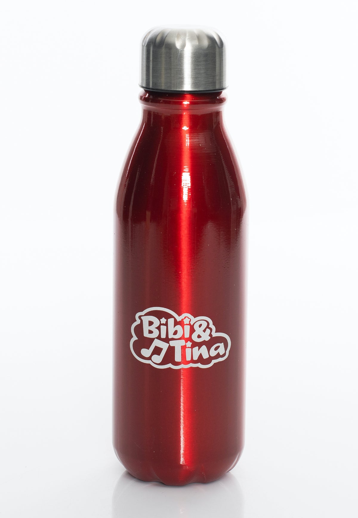 Bibi & Tina Logo Red Bottle