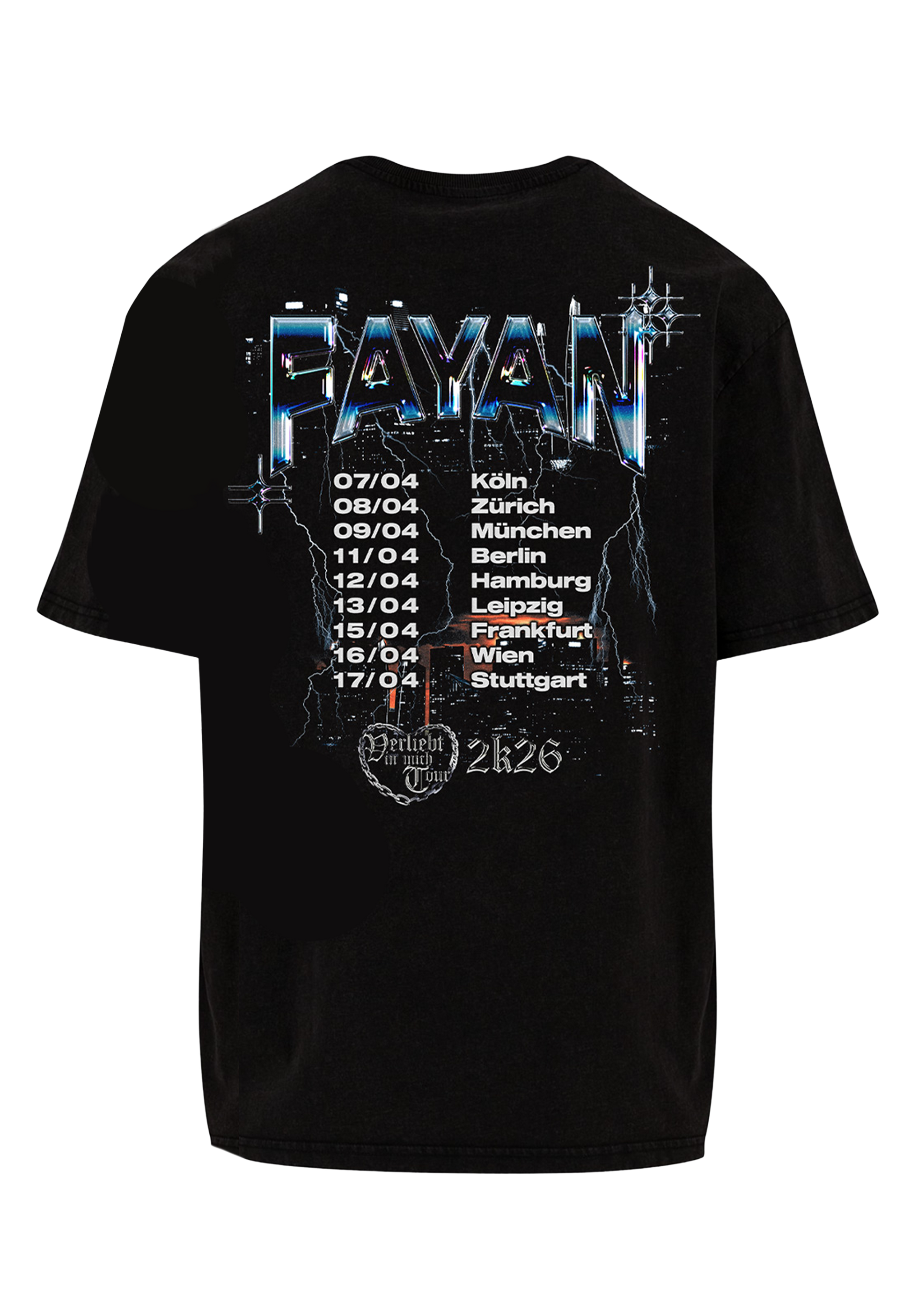 Fayan - Tour 2026 - T-Shirt | Neutral-Image