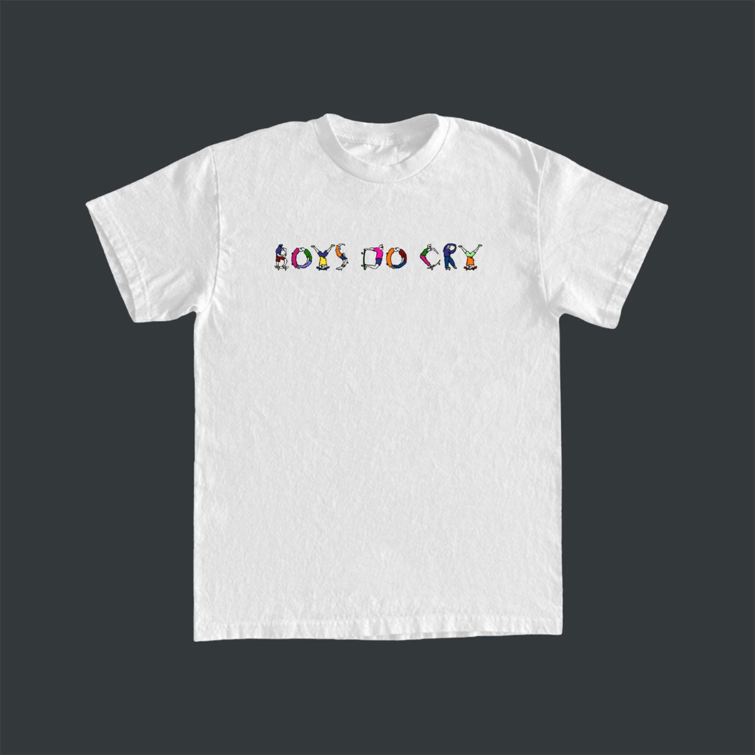 Kasi - Classic Boys Do Cry White - T-Shirt | Men-Image