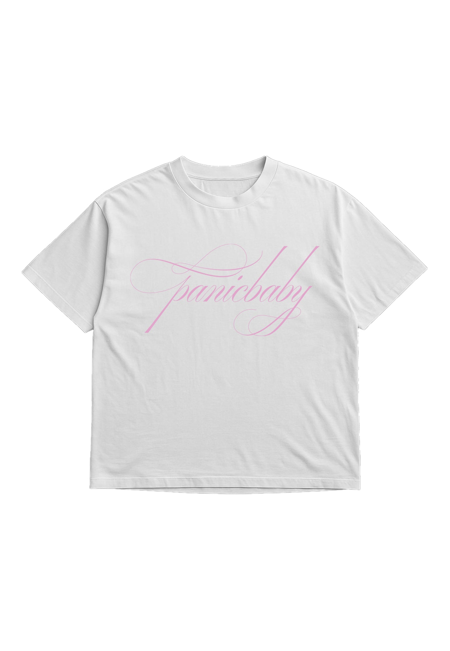 Panicbaby - Panicbaby Oversized White - T-Shirt | Men-Image